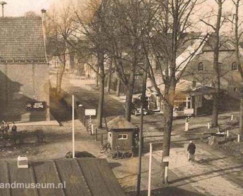 Vanuit Suderwick gekeken, richting Dinxperlo op de Sporker Str.