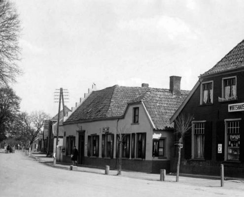 Heelweg Dinxperlo-Suderwick, gezien vanuit de Kwikkelstraat